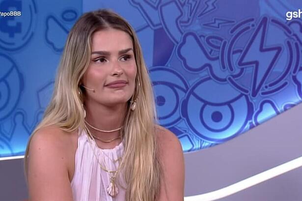 Yasmin durante participação no Bate-Papo BBB