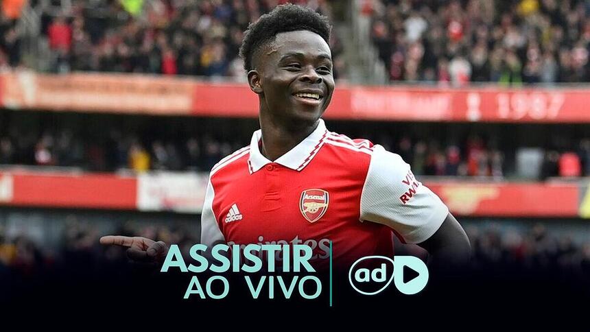 Saka na arte onde assistir ao jogo Arsenal x Porto, pela Liga dos Campeões