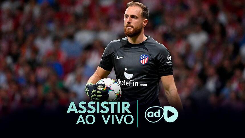 Goleiro Oblak na arte onde assistir ao jogo Atlético de Madrid x Inter de Milão, pela Liga dos Campeões