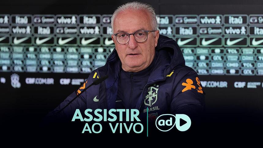 Técnico Dorival Jr na arte onde assistir ao jogo Espanha x Brasil