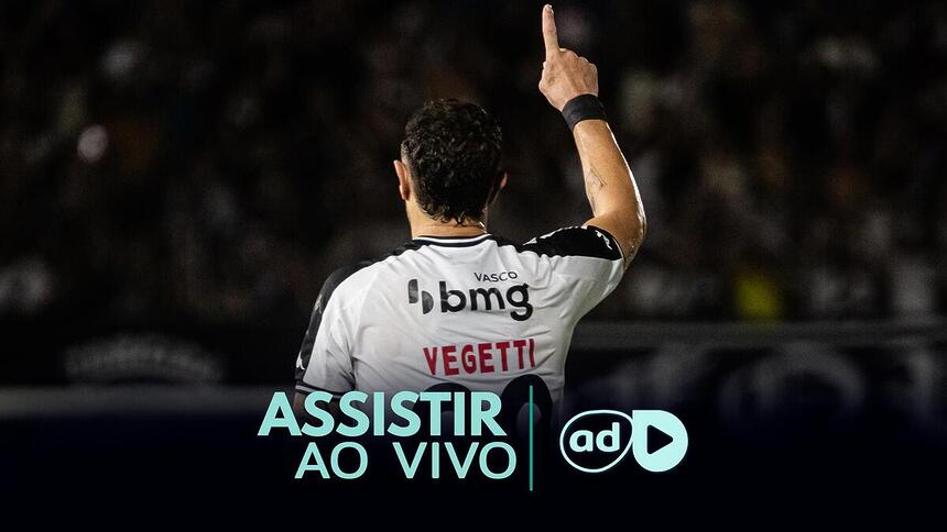 Vegetti na arte onde assistir ao jogo Vasco x Portuguesa, pelo Cariocão