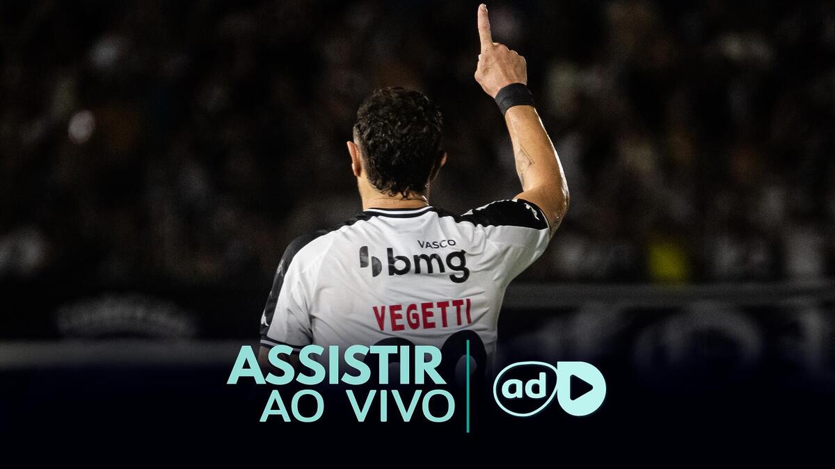 Vegetti na arte onde assistir ao jogo Vasco x Portuguesa, pelo Cariocão