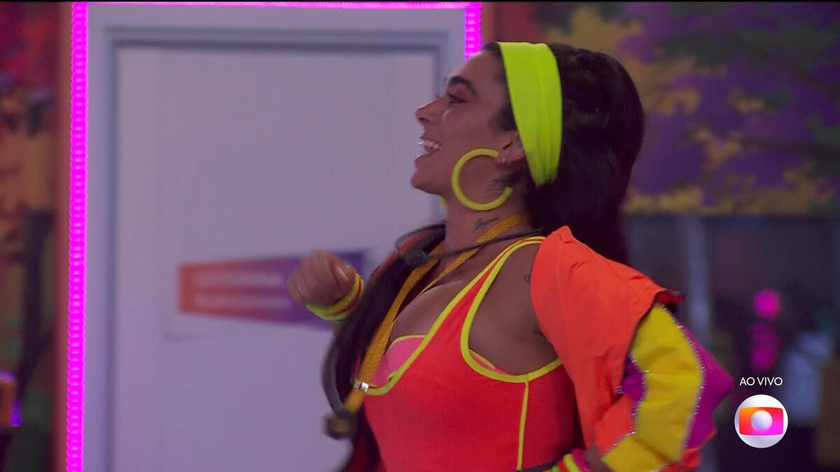 Giovanna dança na festa da líder no BBB 24