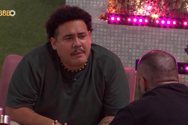 Lucas conversa com MC Bin Laden na festa do BBB 24