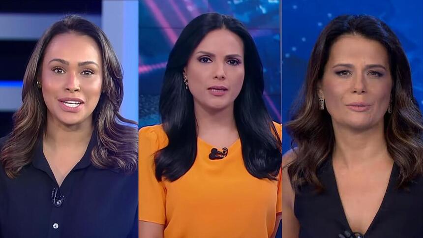 Apresentadoras do Jornal da Record, SBT Brasil, Jornal da Band