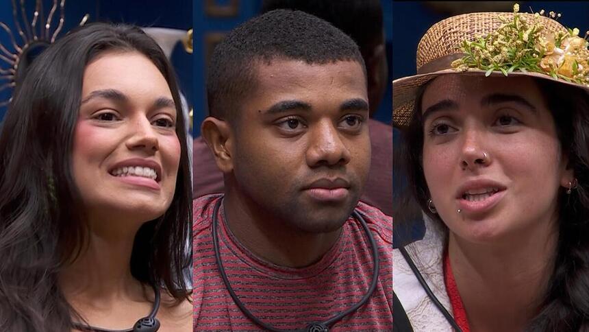 Alane, Davi e Giovanna pedem votos no 18º Paredão do BBB 24