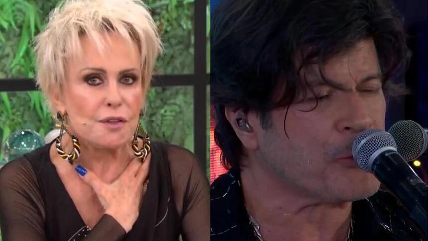 Ana Maria Braga e Paulo Ricardo em uma montagem