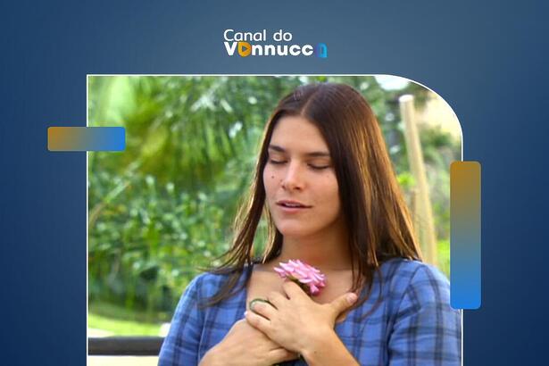 Serena encosta rosa em cena de Alma Gêmea na TV Globo