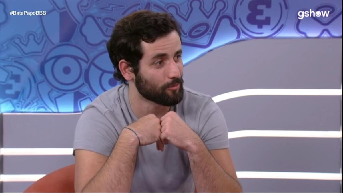 Matteus durante participação no programa Bate-Papo BBB