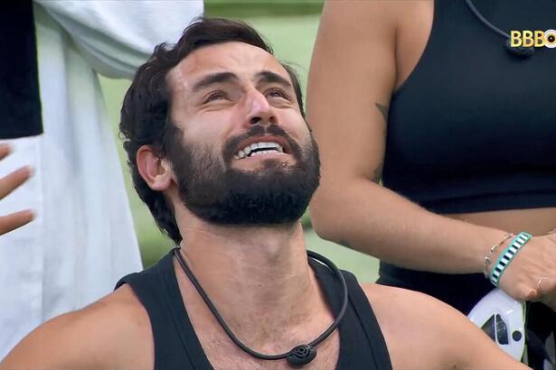 Matteus após vencer a Prova do Anjo do BBB 24