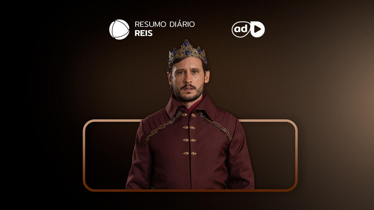 Salomão na arte do resumo de Reis na Record