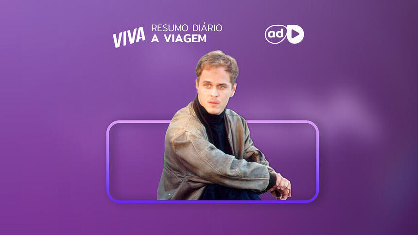 Alexandre da novela A Viagem na arte do resumo da novela no canal VIVA