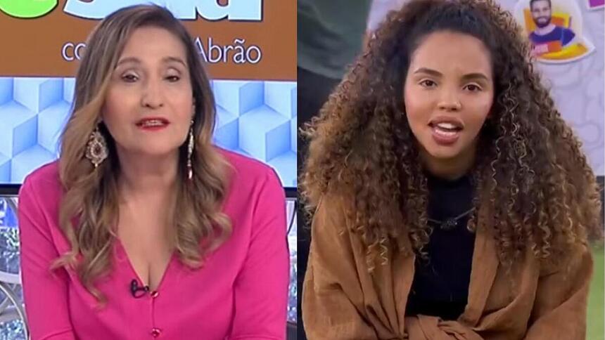 Sonia Abrão e Pitel em uma montagem