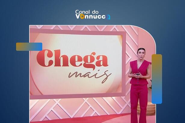 Chega Mais na arte da Coluna do Vannucci Ao Vivo