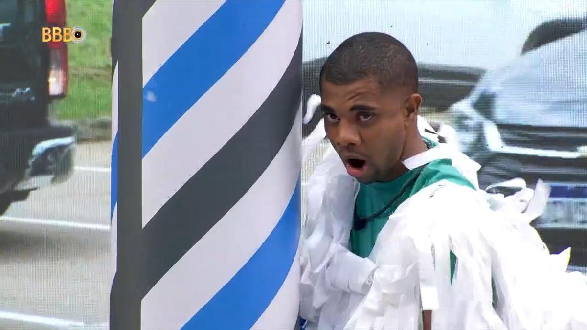 Davi boceja na Prova do Finalista do BBB 24