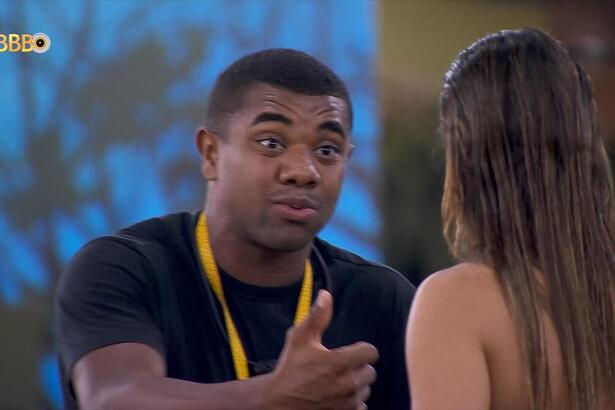 Davi discute com Beatriz no gramado do BBB 24