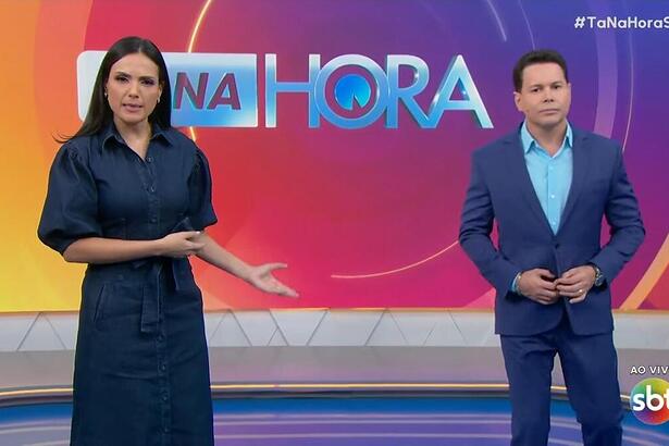 Márcia Dantas e Marcão do Povo no comando do Tá na Hora