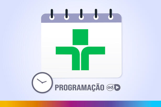 Logo da TV Cultura na arte da programação