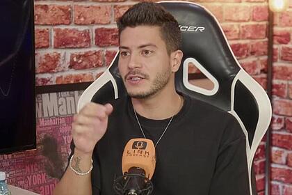 Arthur Aguiar em trecho da entrevista ao Link Podcast