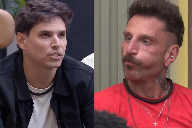 Bruno e Guipa em uma montagem na A Grande Conquista