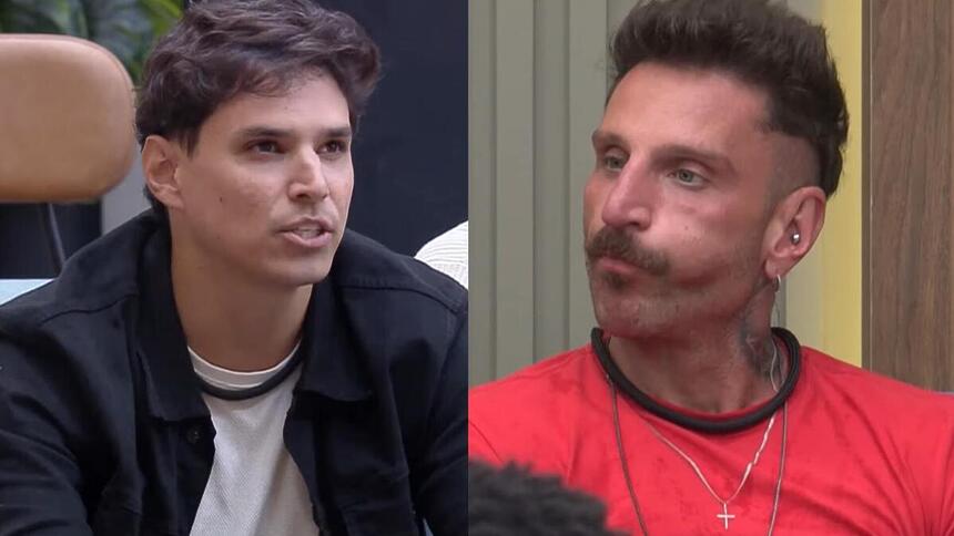 Bruno e Guipa em uma montagem na A Grande Conquista