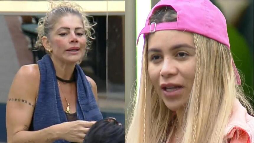 Cátia Paganote e Taty Pink em uma montagem na A Grande Conquista