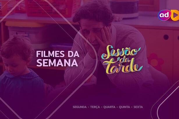 Filme Mamãe Saiu de Férias na arte de filmes da semana na Sessão da Tarde