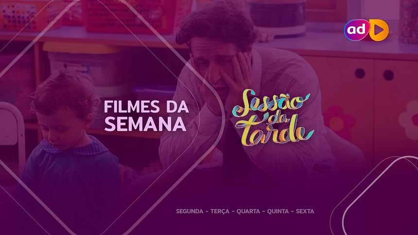 Filme Mamãe Saiu de Férias na arte de filmes da semana na Sessão da Tarde