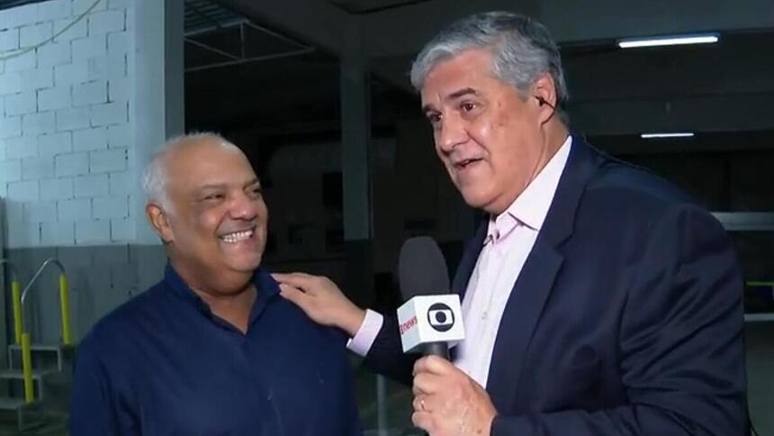 Genilson Araújo e Flávio Fachel juntos no Bom Dia RJ