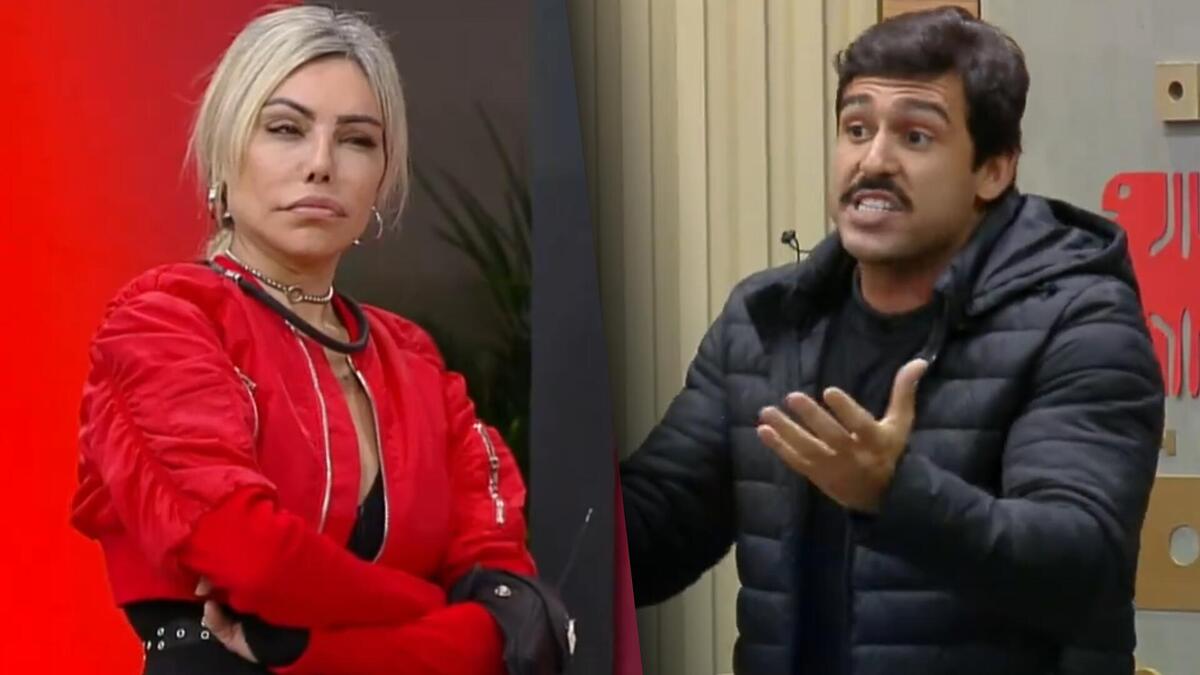 Liziane e Hadad em uma montagem na A Grande Conquista