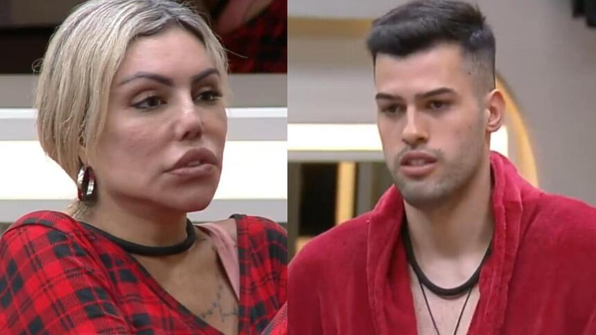 Liziane e Kaio em uma montagem na A Grande Conquista