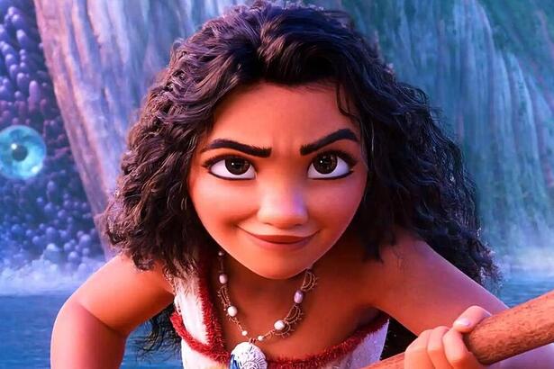 Capa do filme Moana 2, divulgado pela Disney