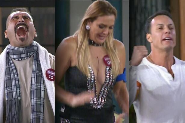 Brenno, Andreia e Fellipe são salvos no A Grande Conquista