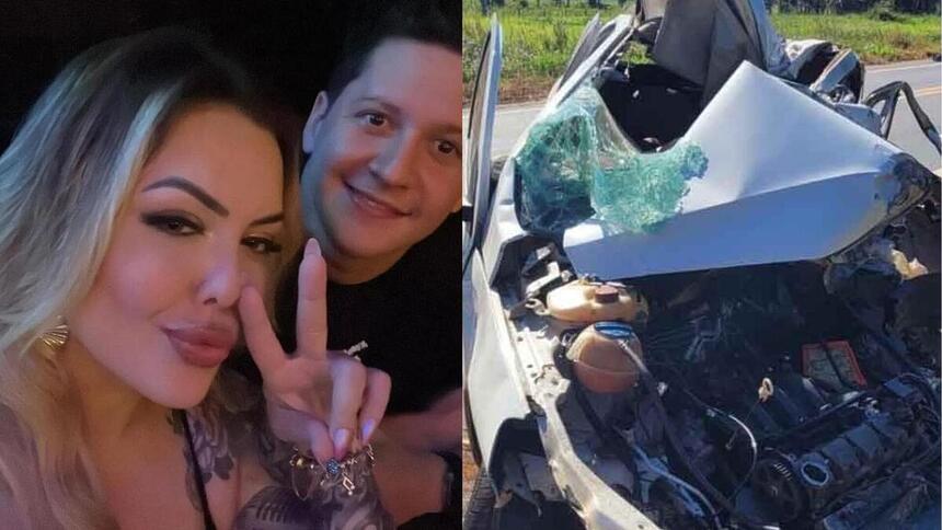 Morte Ana Paula Vieira e vereador em acidente de carro em Rondônia