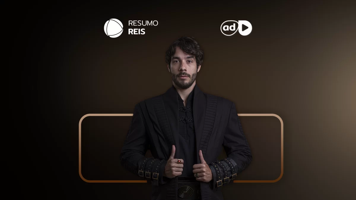 Jeroboão na arte do resumo de Reis na Record