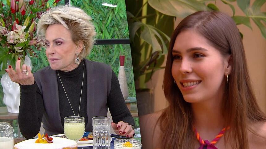 Ana Maria Braga no Masi Você divide tela com a atriz Gabriela Medeiros, a Buba de Renascer