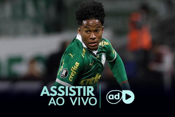 Endrick na arte onde assistir ao jogo Botafogo-SP x Palmeiras, pelo Copa do Brasil