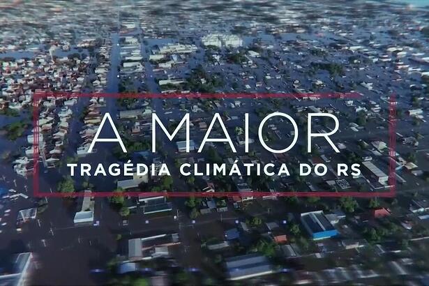 Cenas aéreas da maior tragédia do Rio Grande do Sul