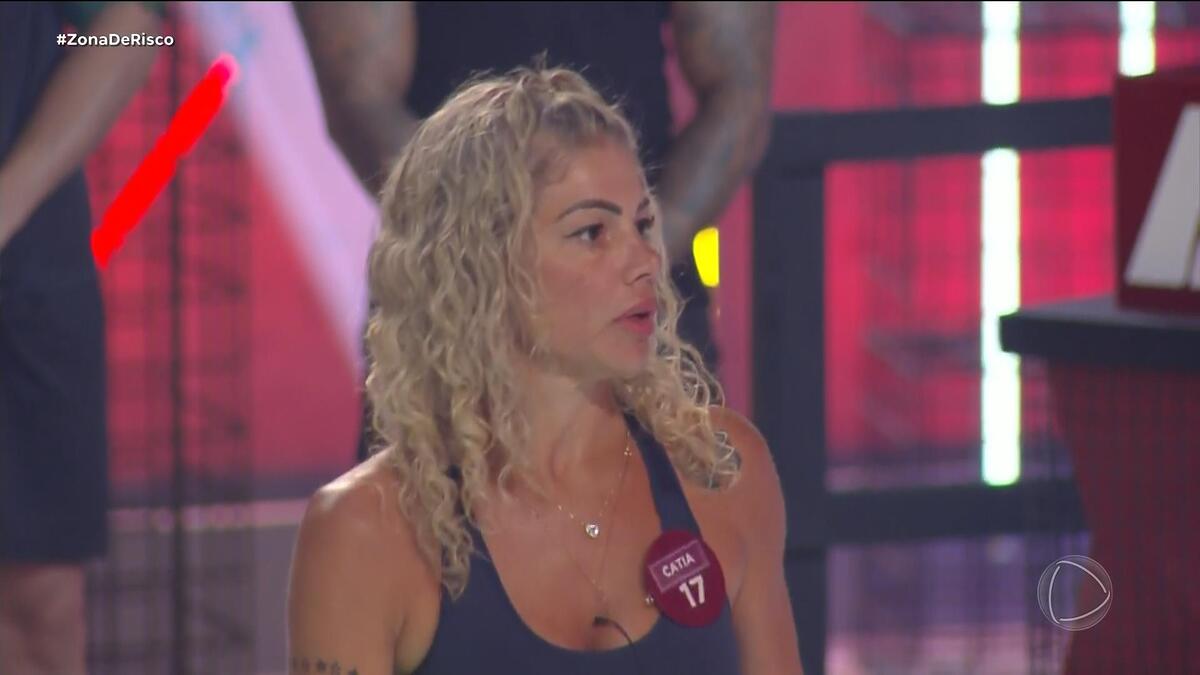 Cátia Paganote na prova do A Grande Conquista