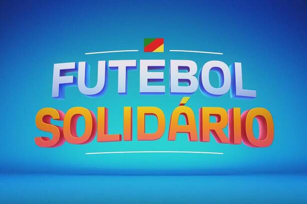 Logo do futebol Solidário na Globo