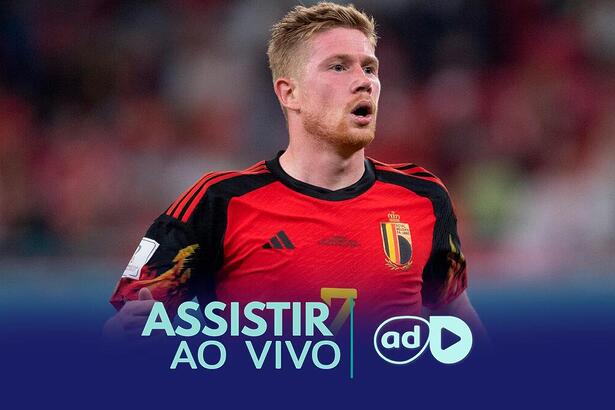 De Bruyne na arte onde assistir ao jogo Bélgica x Eslováquia, pela Eurocopa