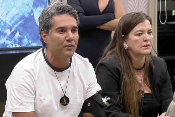 Fernando e Dona Geni delegando atividades na Mansão de A Grande Conquista