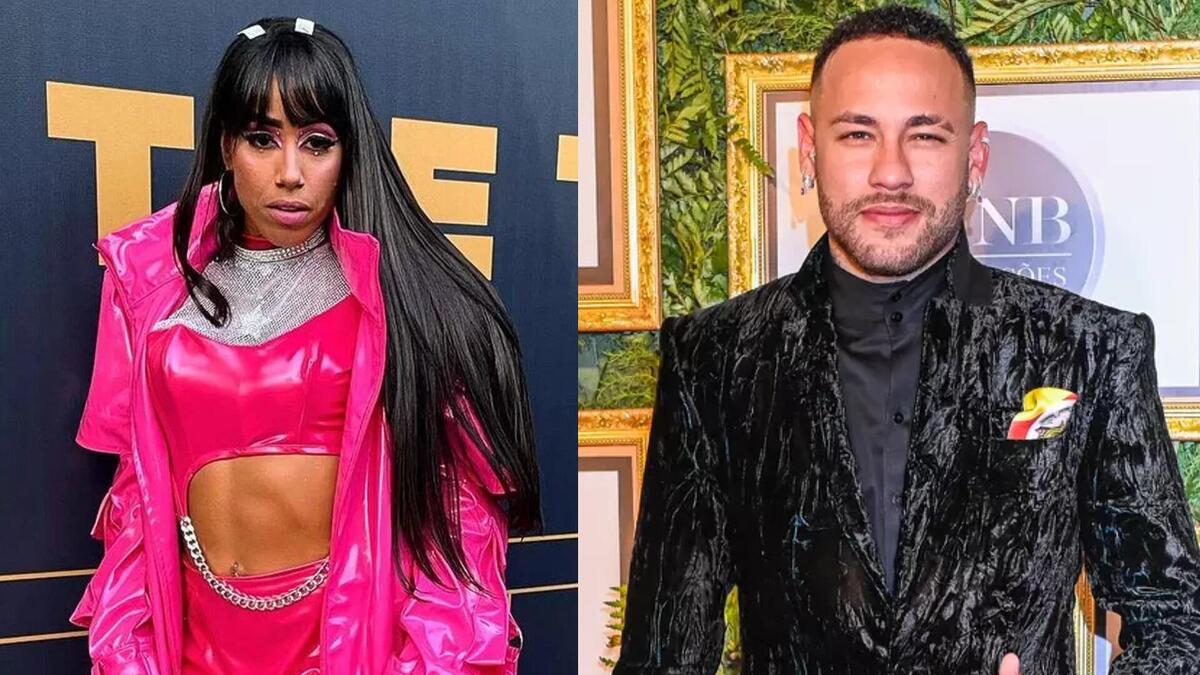 MC Naninha e Neymar em uma montagem