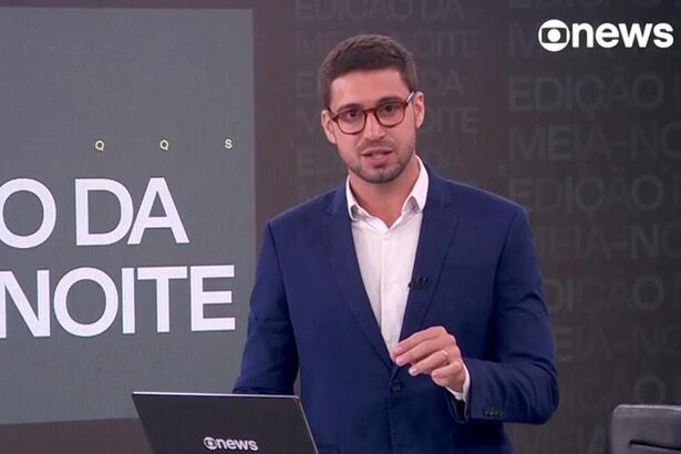 Pedro Figueiredo durante o Edição da Meia-Noite