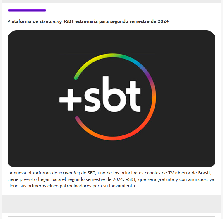 +SBT é destaque no Produ 