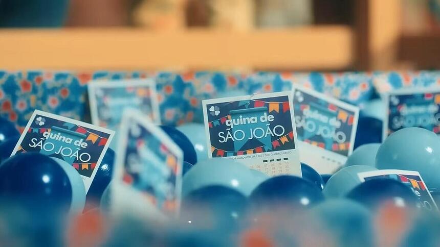 Bilhete da Quina de São João 2024