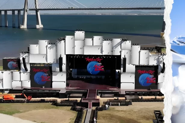 Palco principal do Rock In Rio Lisboa