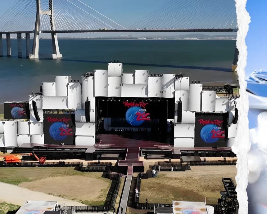 Palco principal do Rock In Rio Lisboa