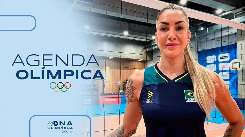 Thaisa na Agenda do Dia na Olimpíada 2024