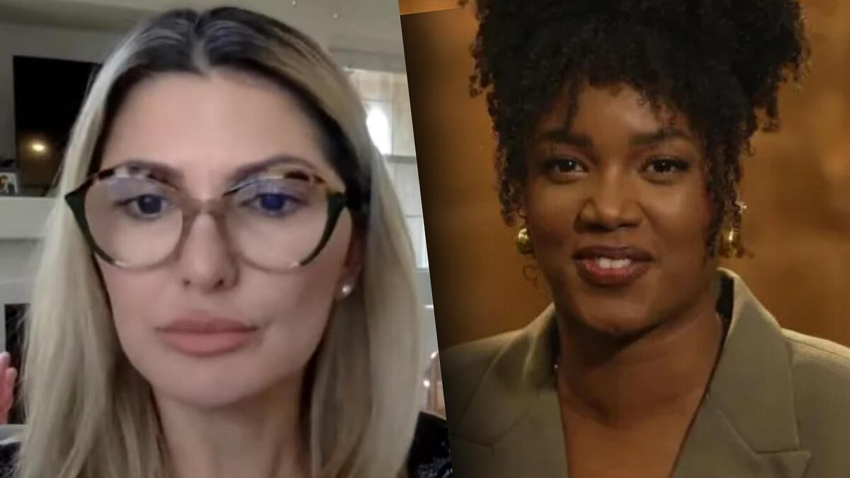 Antonia Fontenelle e IZA em uma montagem